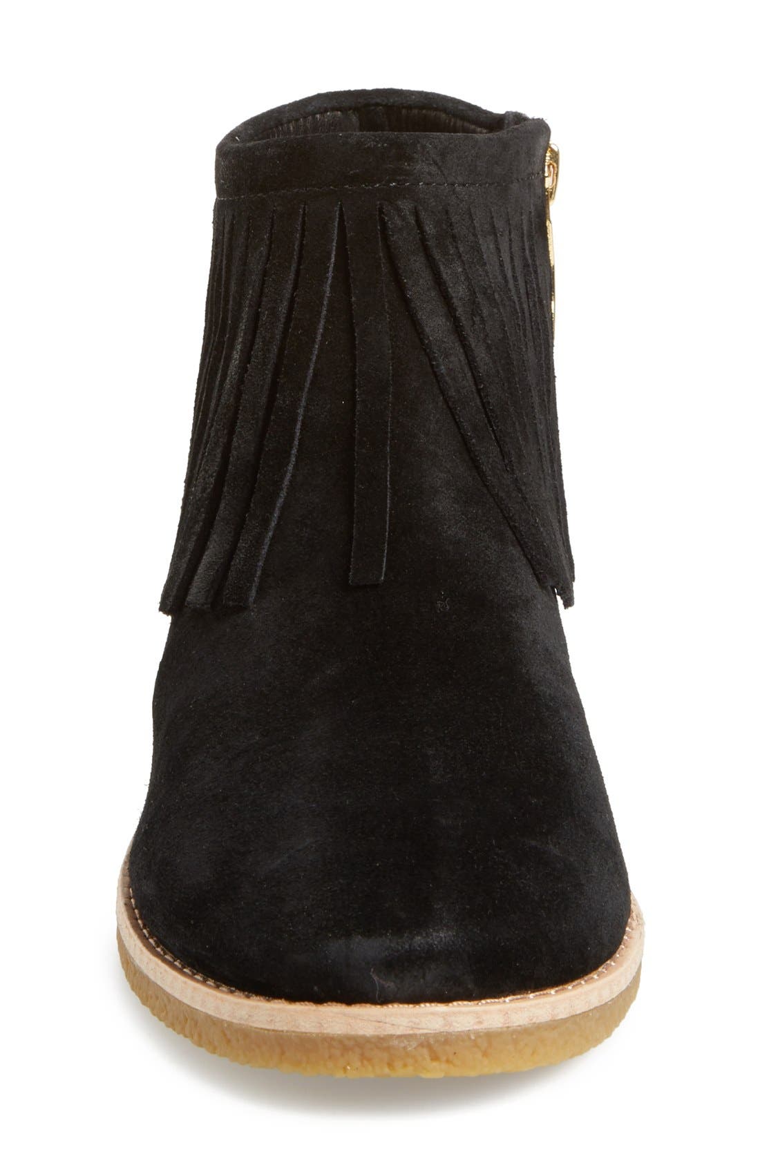 Kate Spade New York 'betsie' fringe bootie, Alternate, color, 