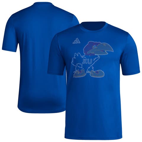 Men's adidas  Royal Kansas Jayhawks Locker Local Impression AEROREADY T-Shirt