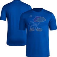 adidas Men's adidas  Royal Kansas Jayhawks Locker Local Impression AEROREADY T-Shirt