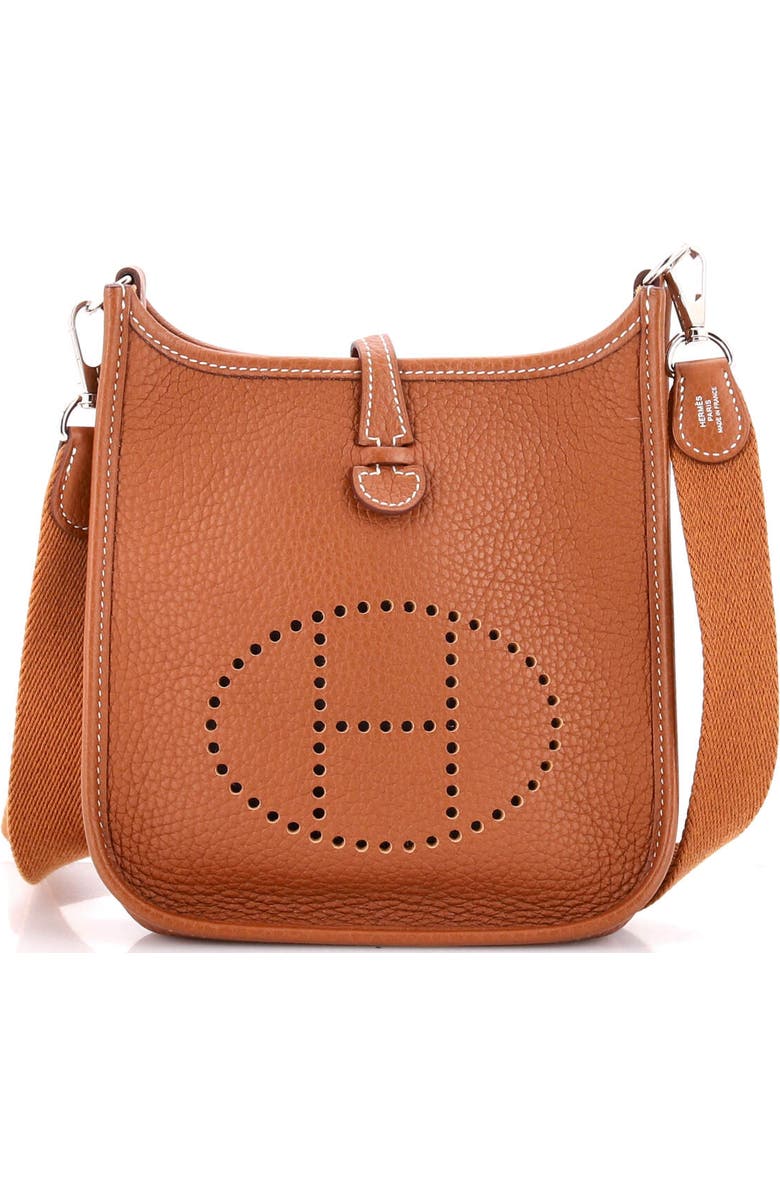 Pre-Owned Hermes Evelyne Bag Gen III Clemence TPM, Main, color, Gold