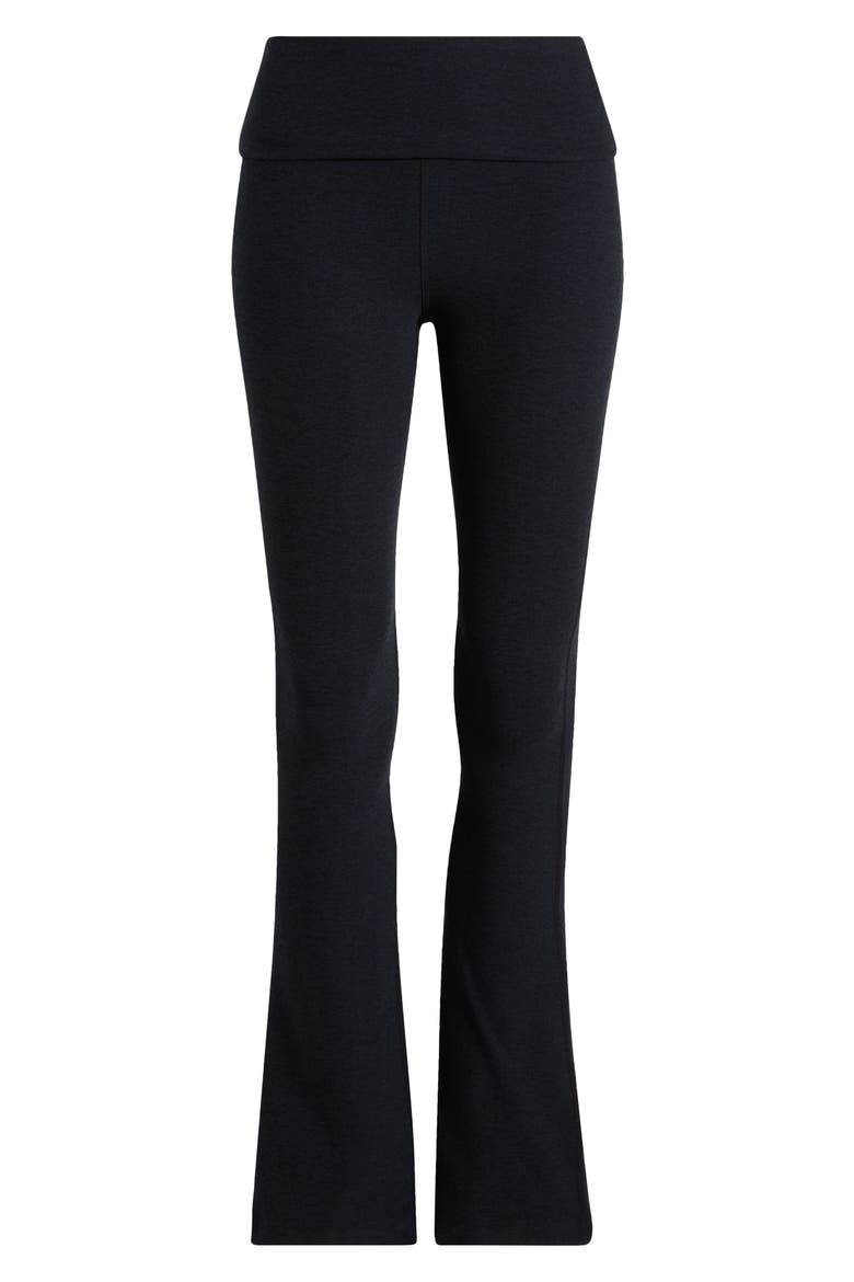 Space Dye Foldover Pants, Alternate, color, DARKEST NIGHT