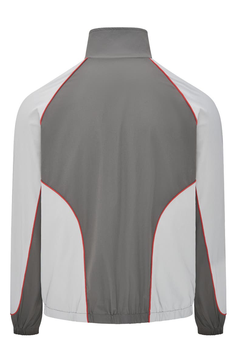 Eastside Golf Range Colorblock Jacket, Alternate, color, Charcoal Grey/ Opal Grey