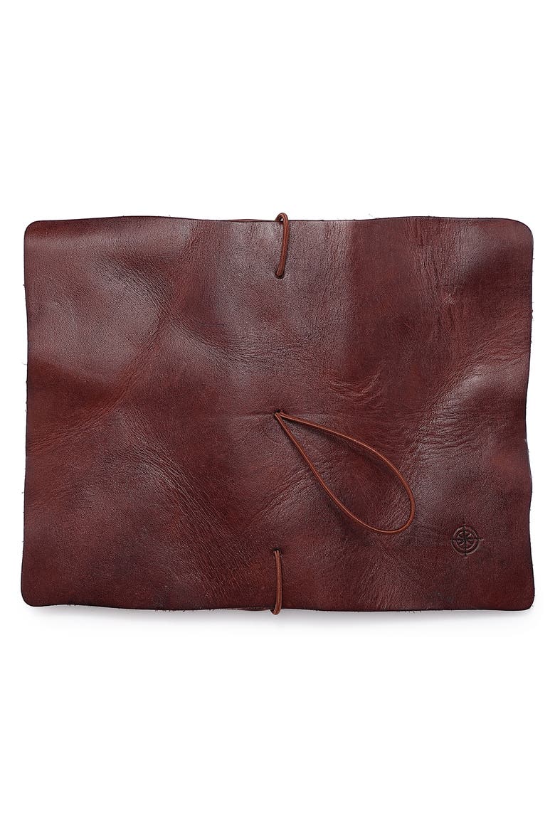 Nomad Leather Organizer, Alternate, color, COFFEE