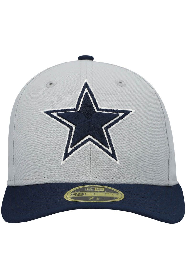 Men's New Era Silver Dallas Cowboys 59FIFTY Fitted Hat, Alternate, color, Silver