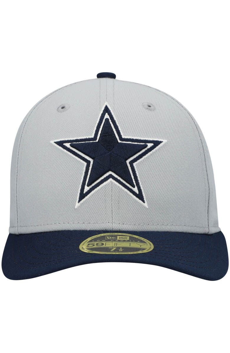 New Era Men's New Era Silver Dallas Cowboys 59FIFTY Fitted Hat, Alternate, color, 