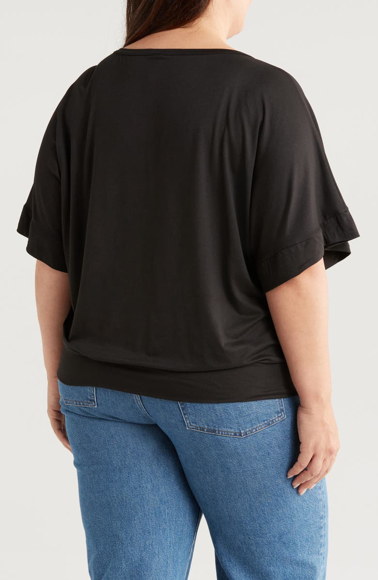 24seven Comfort Apparel Loose Fit T-Shirt, Alternate, color, Black