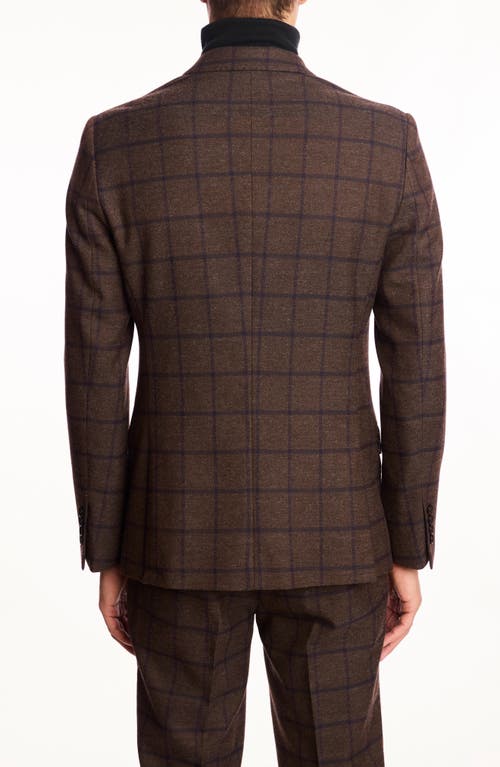 Paisley & Gray Ashton Peak Jacket In Brown