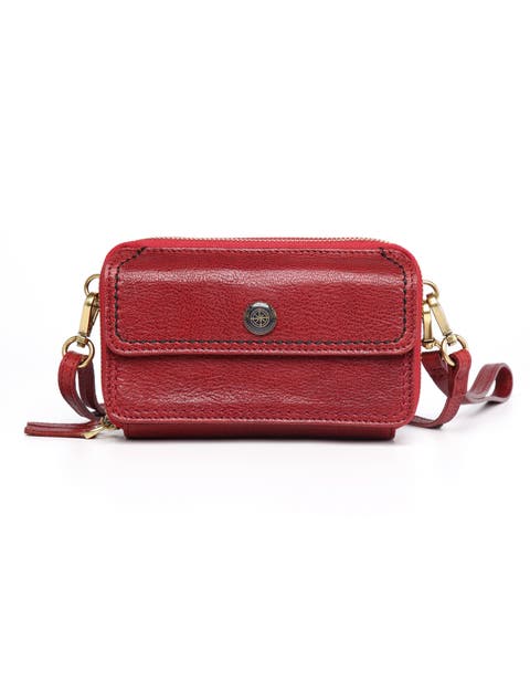 Northwood Genuine Leather Convertible Crossbody Wallet
