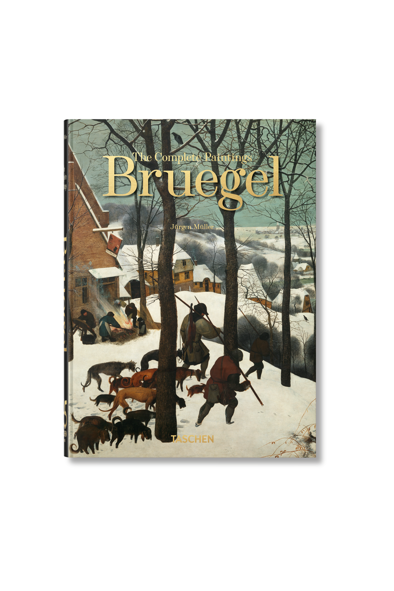 Bruegel The Complete Paintings 45th ed Book, Main, color, Teal