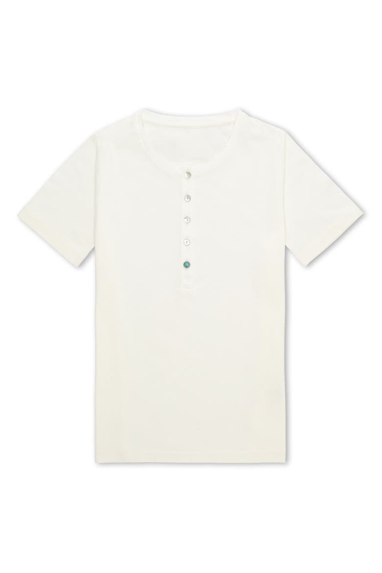 Coralies Cotton T-Shirt, Main, color, WHITE