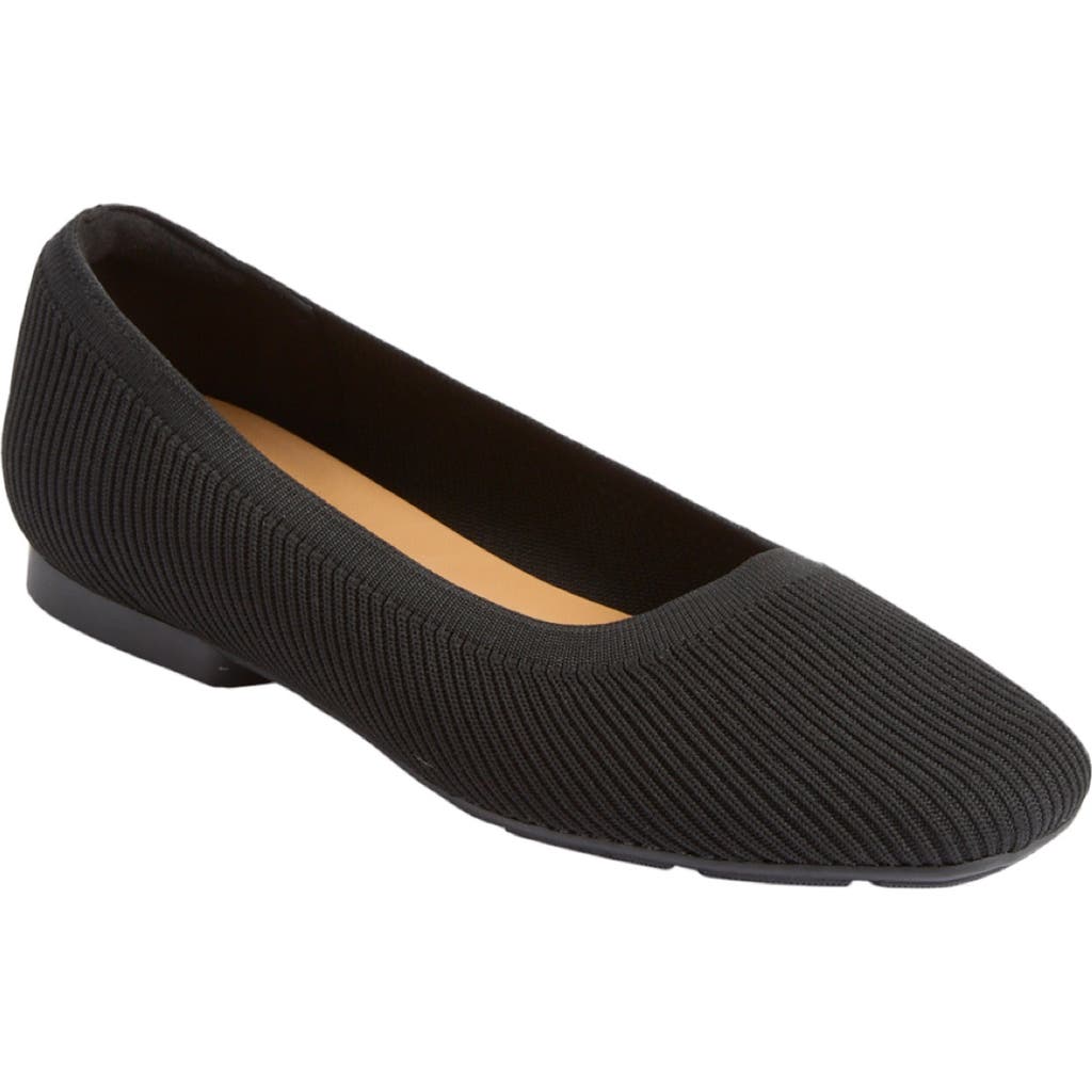 Comfortview The Kit Flat in Black at Nordstrom, Size 12