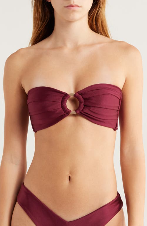 Kulani Kinis Strapless O-ring Bikini Top