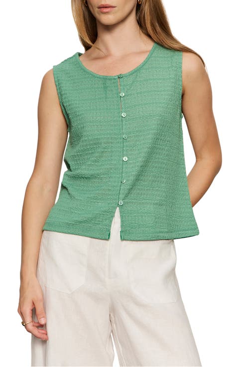 Textured Vacation Knit Vest