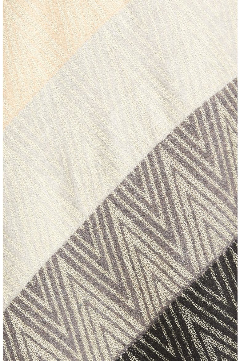 Chevron Capelet, Alternate, color, BEIGE