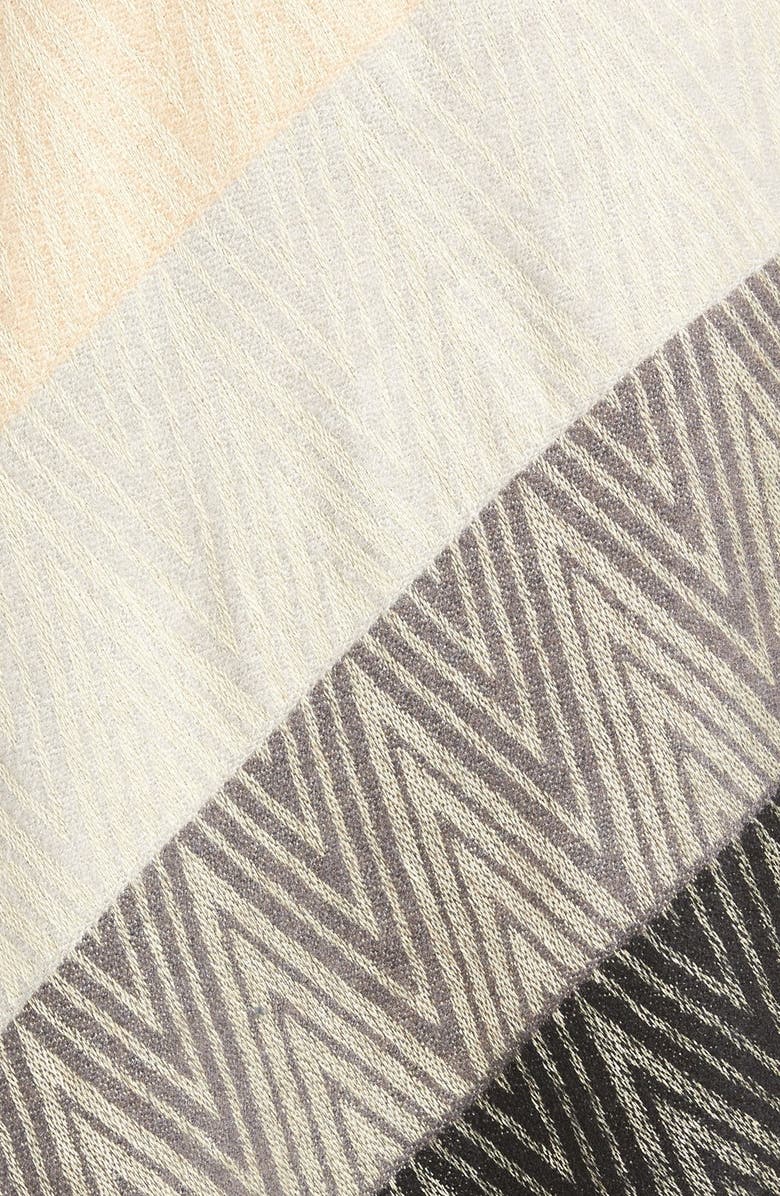 La Double 7 Chevron Capelet, Alternate, color, 