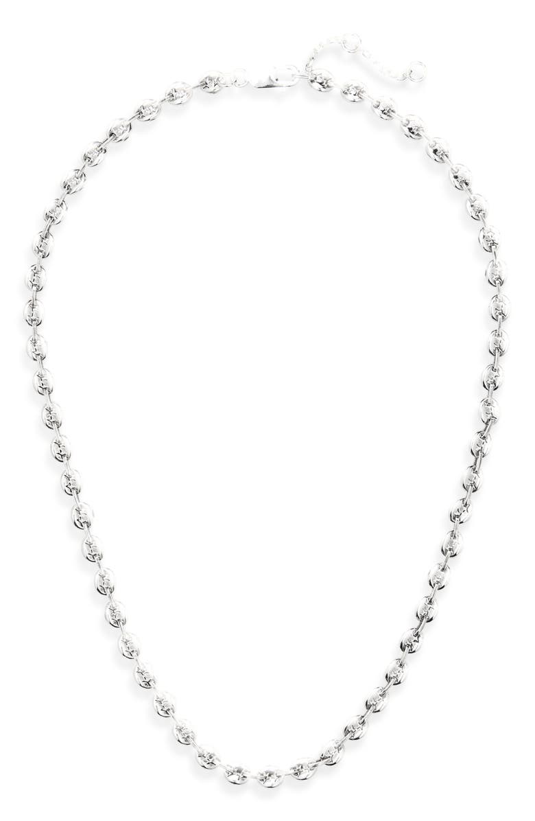 TWOJEYS Men's Calabrote Icon Necklace, Main, color, Silver