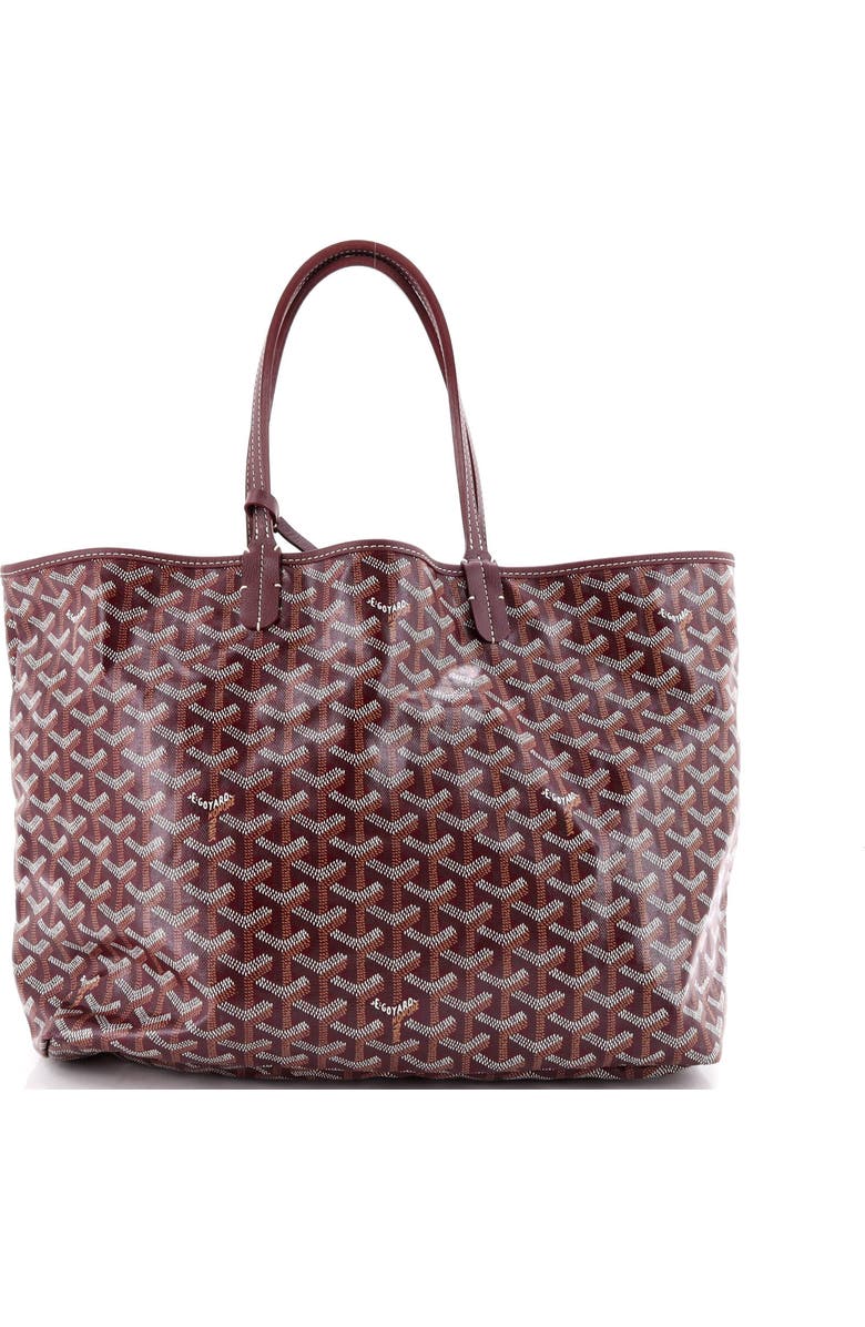 Pre-Owned Goyard Saint Louis Tote Coated Canvas PM, Alternate, color, Red