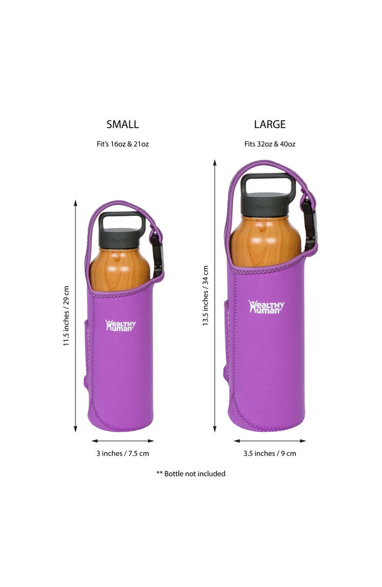 Healthy Human Water Bottle Take Me With U Sling Small, Alternate, color, Purple