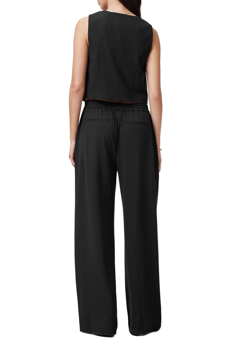 Aleida Wide Leg Pants, Alternate, color, BLACK