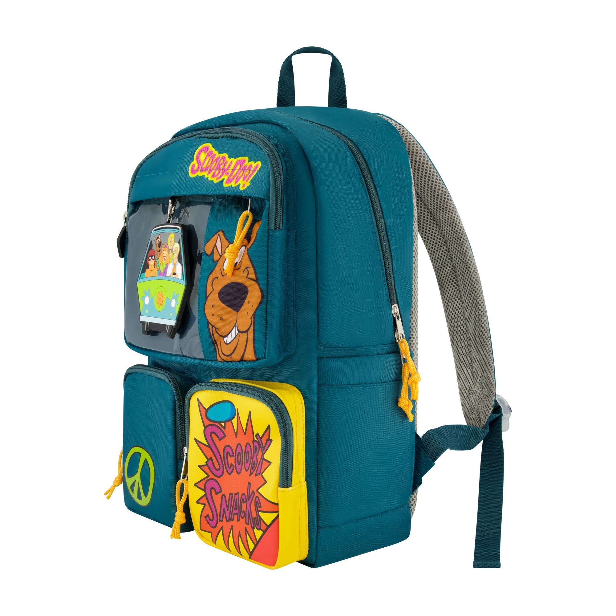 Scooby Doo Mystery Machine Pouch Backpack, Alternate, color, Green