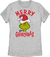 The Grinch Women's The Grinch Christmas Merry Grinchmas Graphic T-Shirt