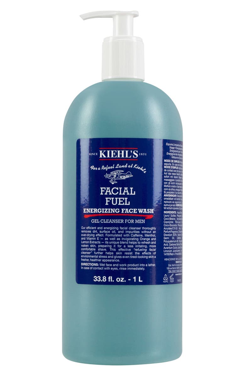 Kiehl's Since 1851 Jumbo Facial Fuel Energizing Face Wash $66 Value, Main, color, 