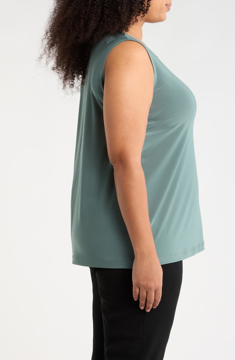 Vikki Vi Scoop Neck Tank, Alternate, color, Sage