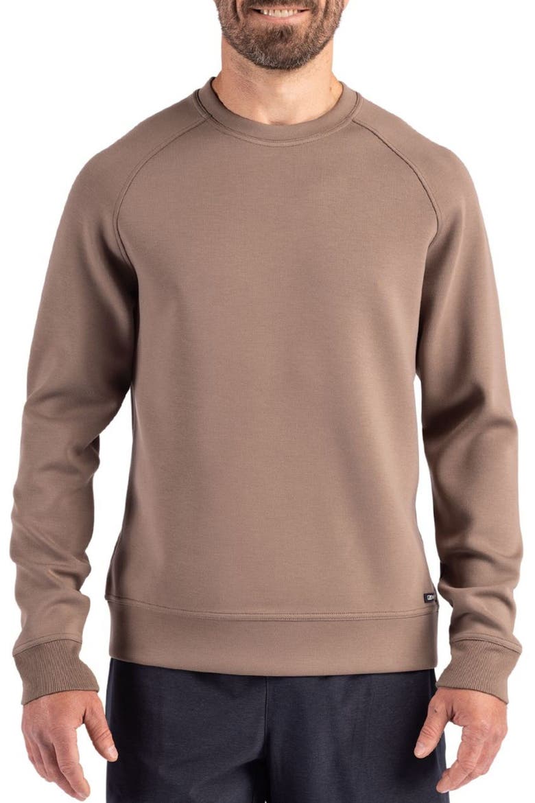 Roam Crewneck Pullover, Main, color, MUSHROOM