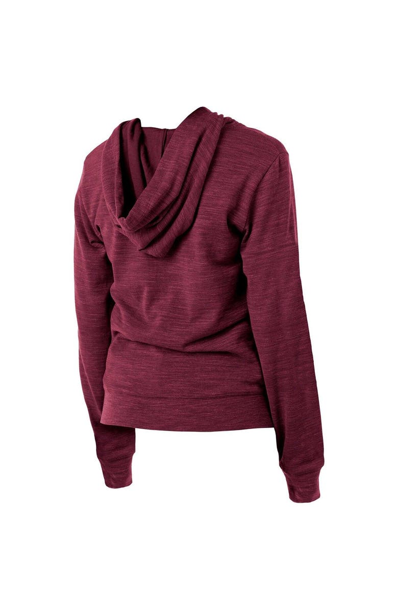 New Era Women's New Era Burgundy Washington Football Team Reverse Full-Zip Hoodie, Alternate, color,