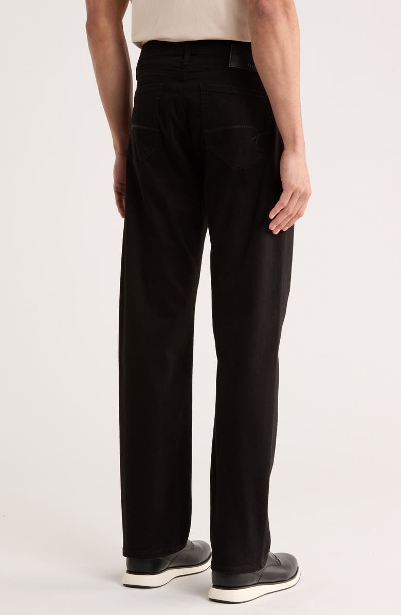 Mavi Jeans Zach Straight Leg Jeans, Alternate, color, Black