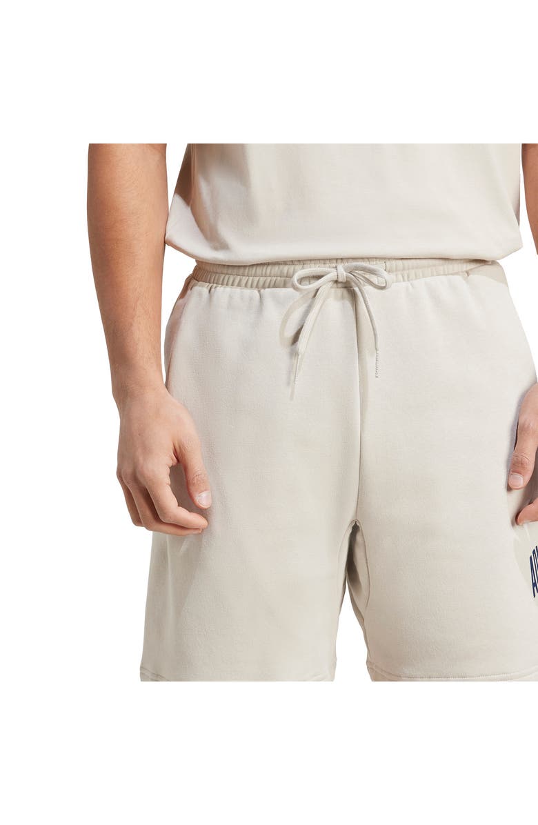 adidas Collegiate Drawstring Shorts, Alternate, color, Wonder Alumina/ Dark Blue