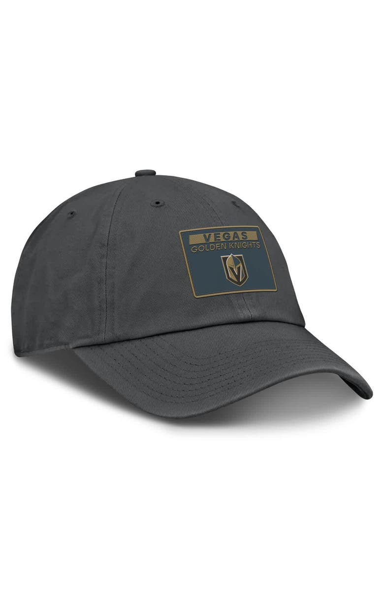 FANATICS Men's Fanatics Gray Vegas Golden Knights  Authentic Pro Prime Adjustable Hat, Alternate, color, Gray