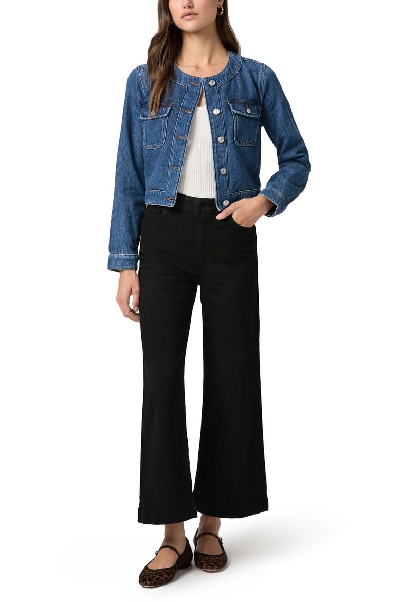 Kylian Denim Jacket, Alternate, color, PICKWICK