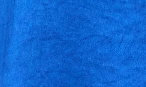 Karen Kane Satin Collared Long Sleeve Blouse In Royal In Blue