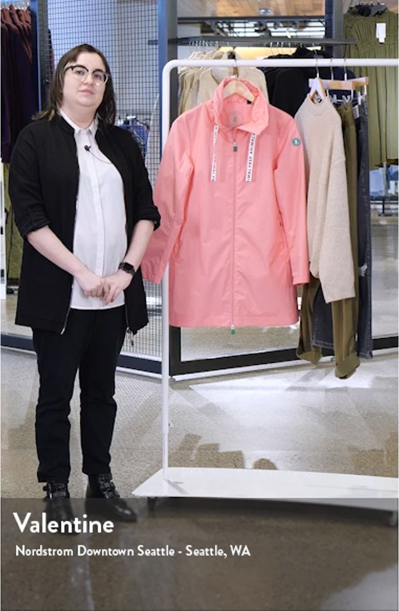 Prisha Recycled Polyester Raincoat, sales video thumbnail