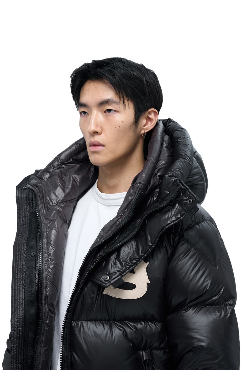 AlphaStyle Kudu Gen Double Hood Puffer Jacket 2.0, Alternate, color, Black