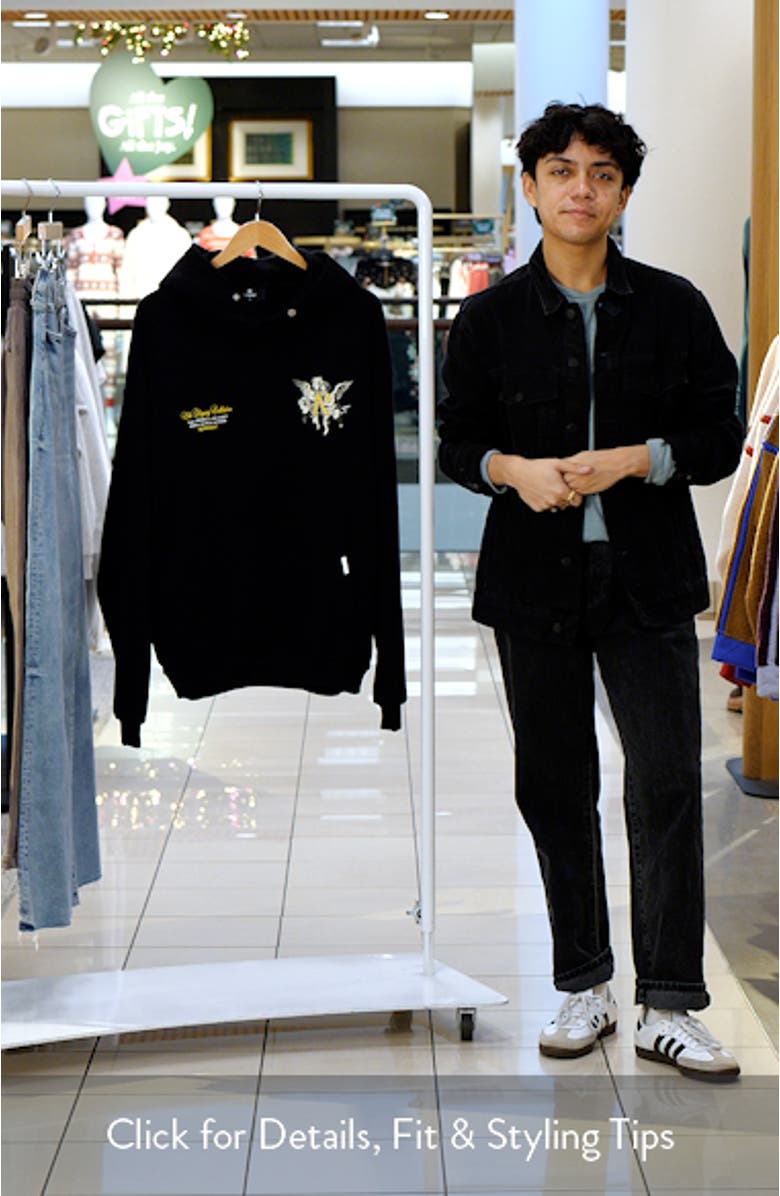 Legacy Cherubs Cotton Graphic Hoodie, sales video thumbnail