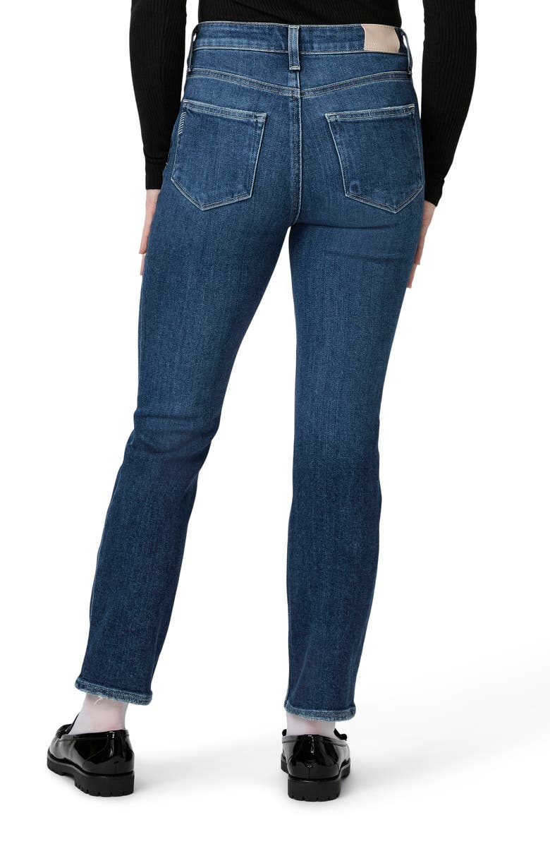 PAIGE Cindy High Waist Ankle Straight Leg Jeans, Alternate, color, Arpeggio