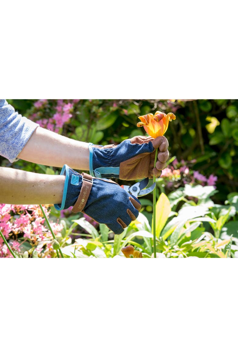Love the Glove Garden Gloves, Alternate, color, Denim - M/L