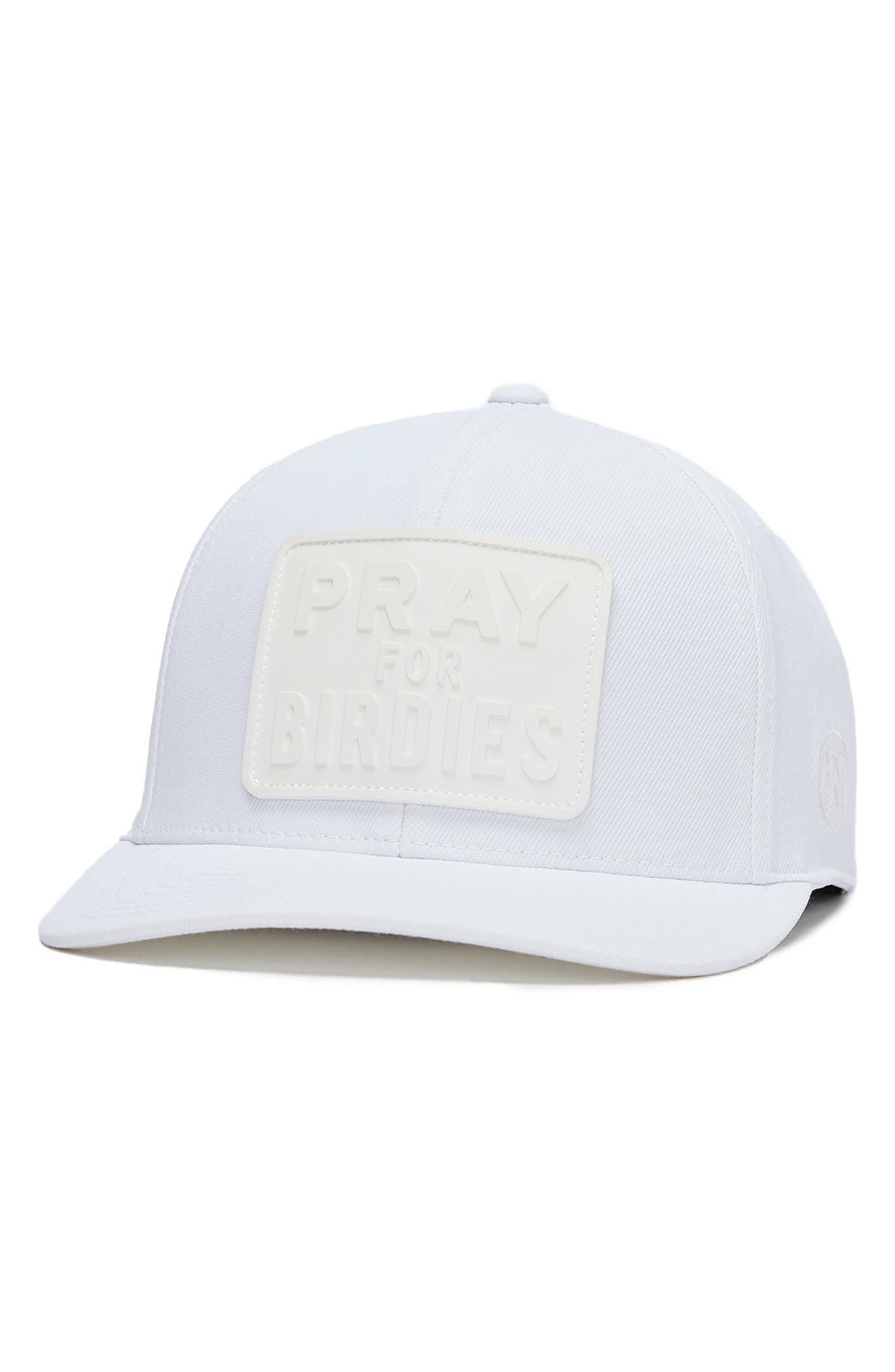 G/fore Pray For Birdies Snapback Baseball Cap In Snow