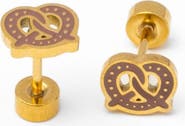 Pip Pop Soft Pretzel Stud Earrings