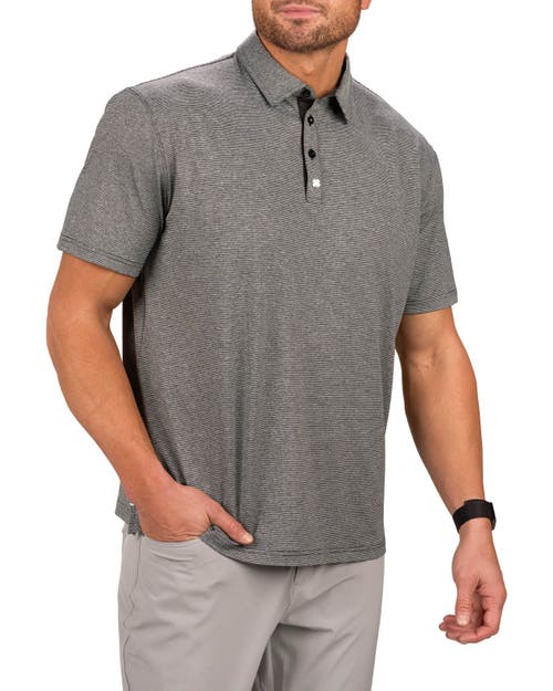 Black Clover Greyson Polo In Gray