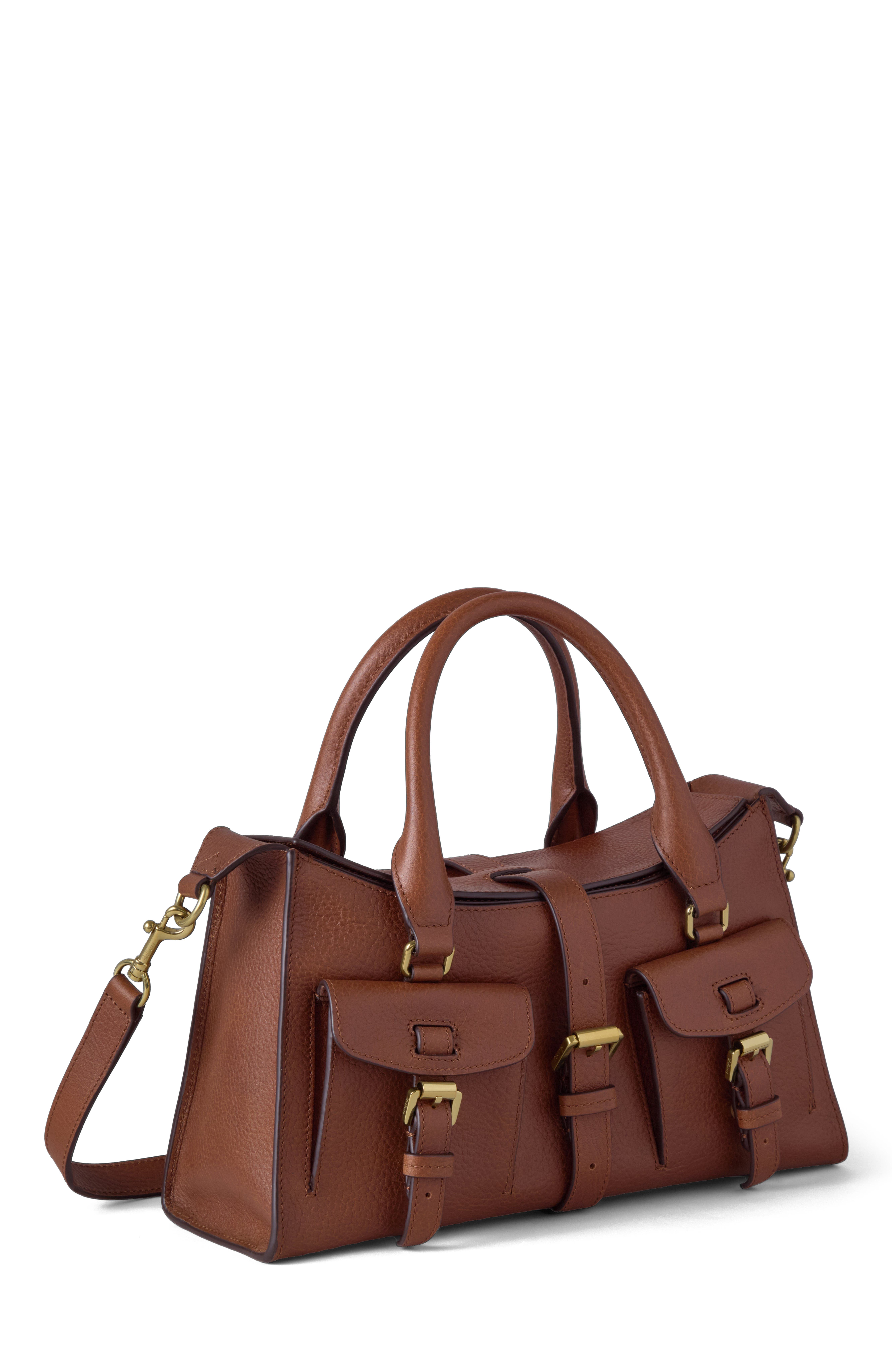 Mulberry Small Roxanne, Alternate, color, Oak