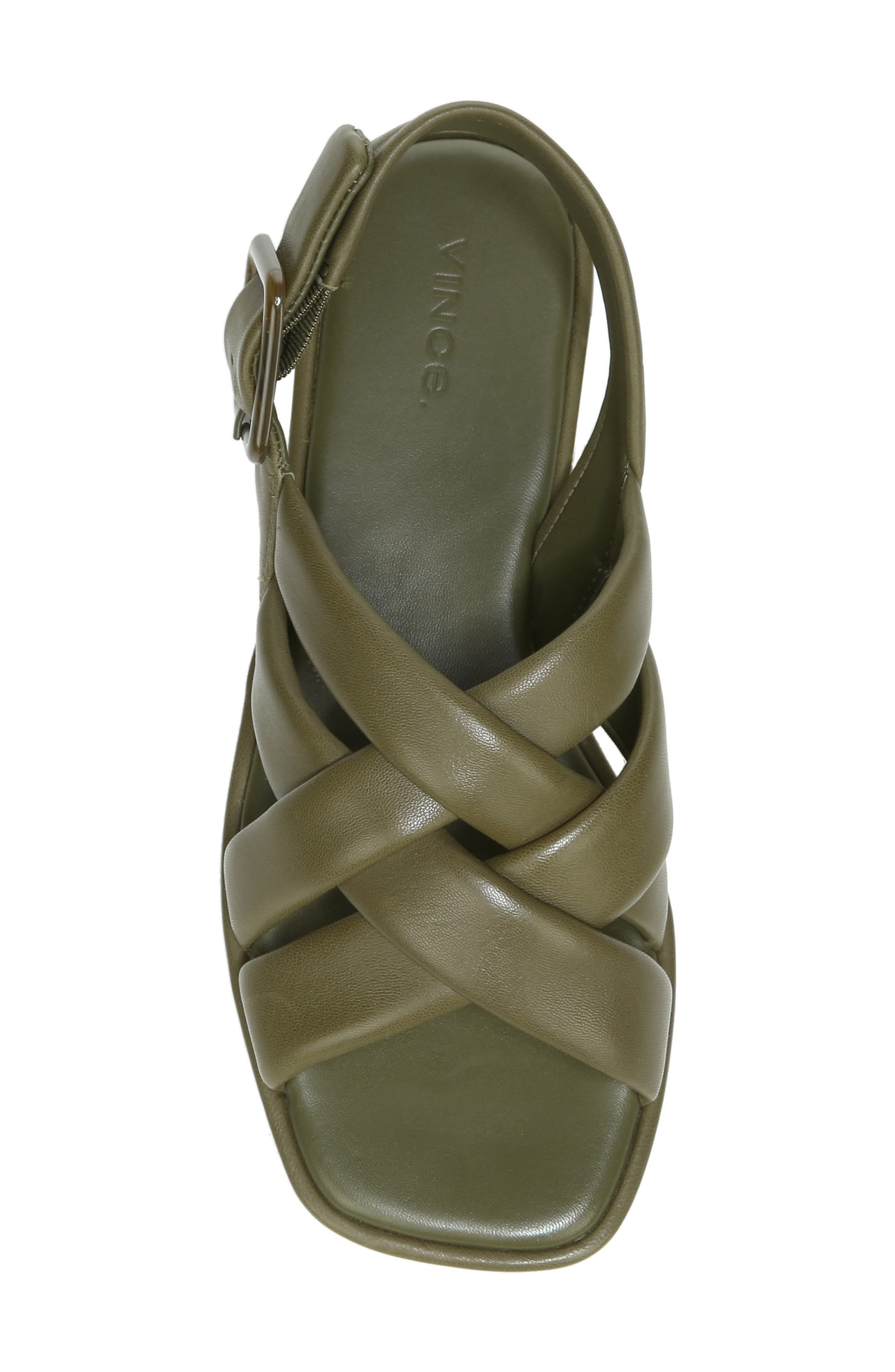 Rexx Woven Slingback Sandal, Alternate, color, SPRUCE