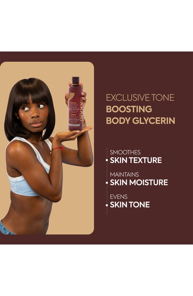 Makari de Suisse Exclusive Tone Boosting Body Glycerin, Alternate, color, NO COLOR
