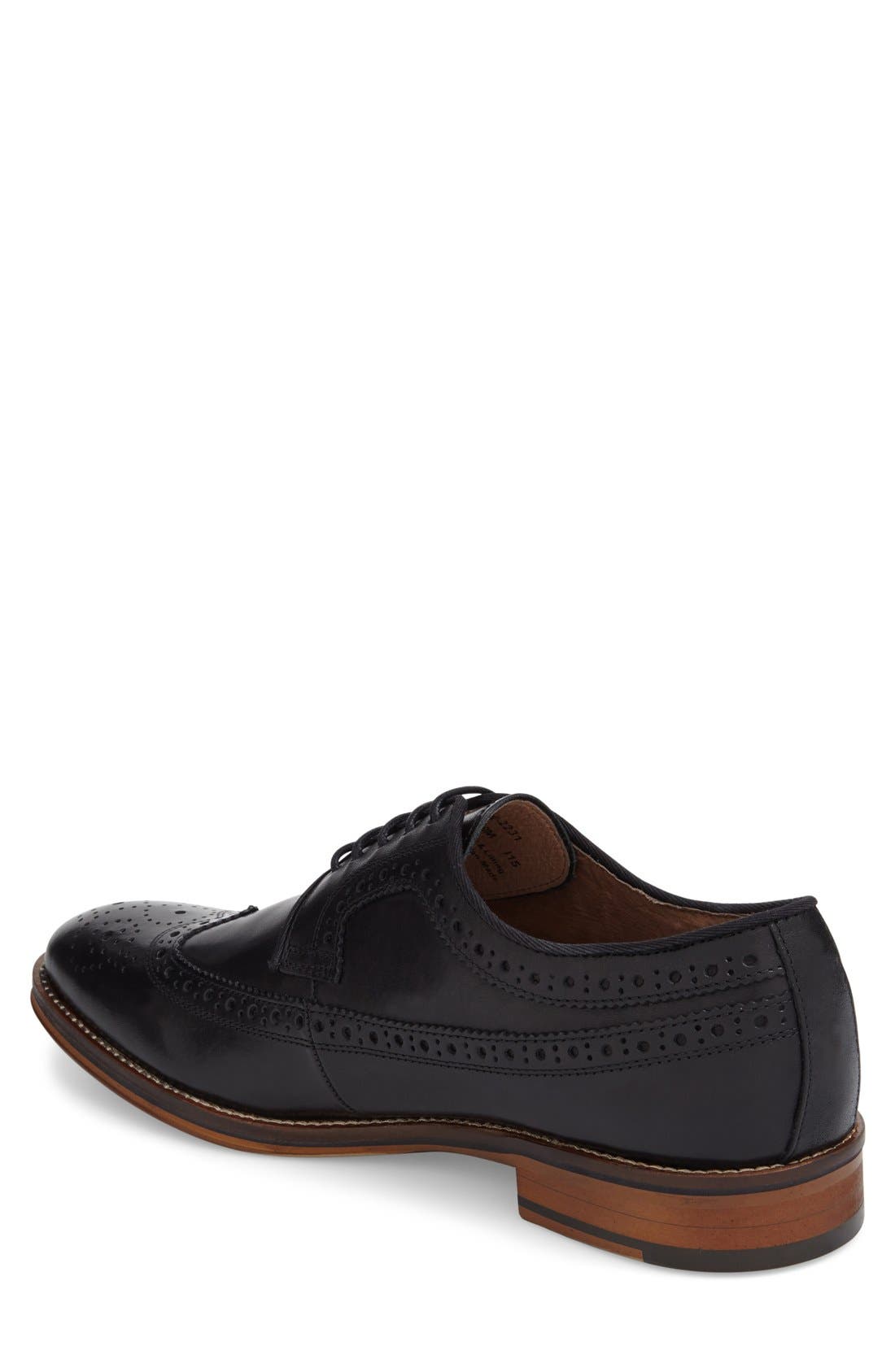 Conard Wingtip, Alternate, color, BLACK CALFSKIN