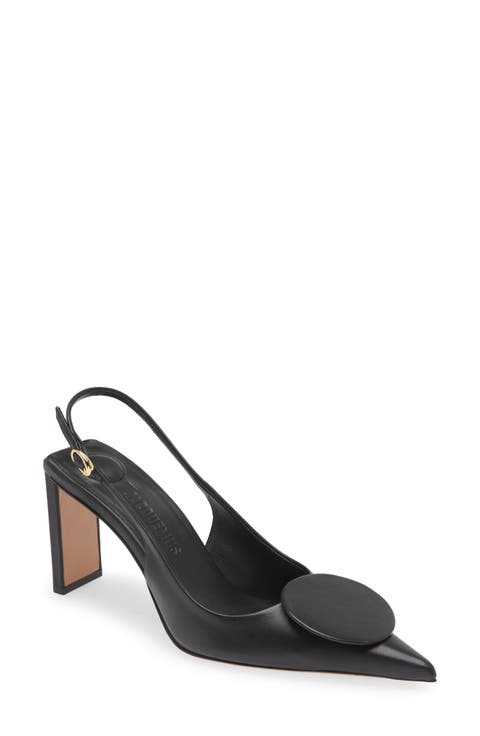 JACQUEMUS ジャックムス BLACK/BLACK HEELS 38