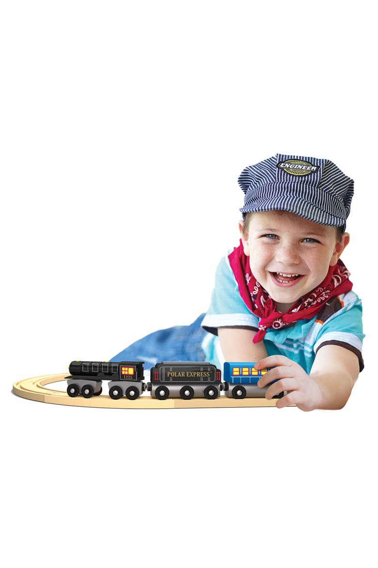 The Polar Express 3-Piece Toy Train Set, Alternate, color, Multicolor