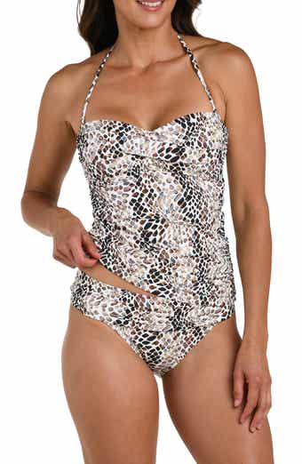 Wild Whispers Twist Tankini Top
