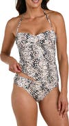 La Blanca Wild Whispers Twist Tankini Top